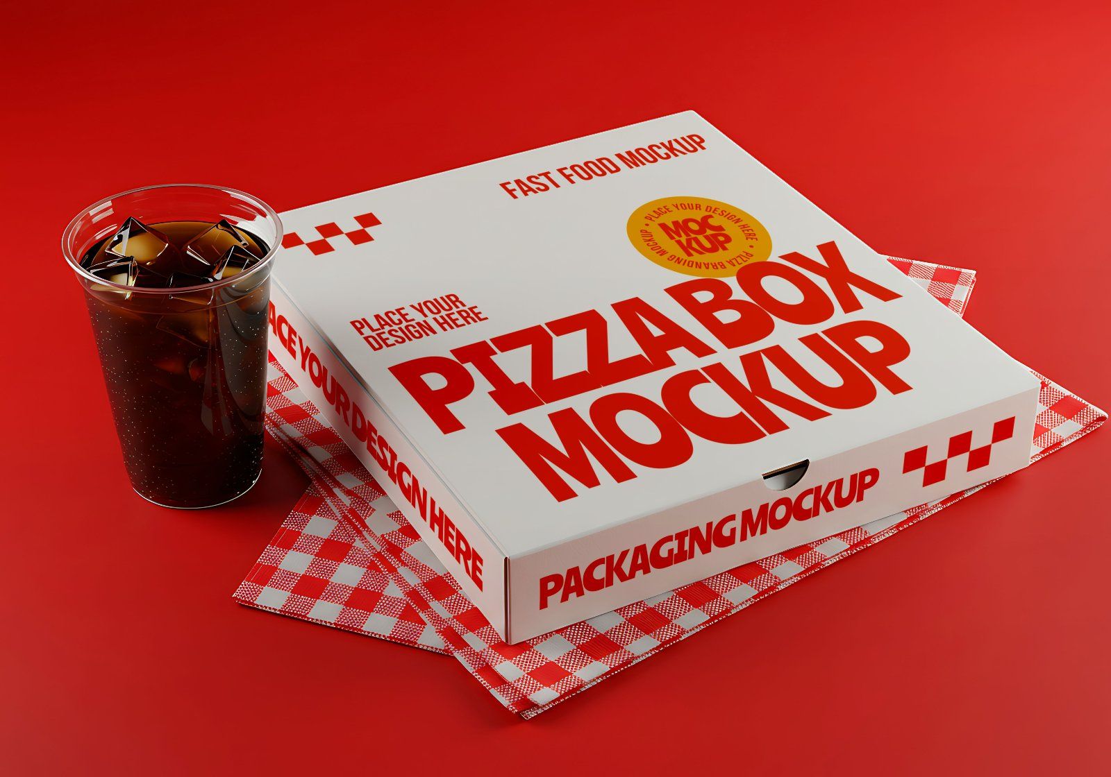 15 Fast Food Packaging Mockups – Burger, Pizza Box, Wrap, Snack Pouch & Delivery Kit