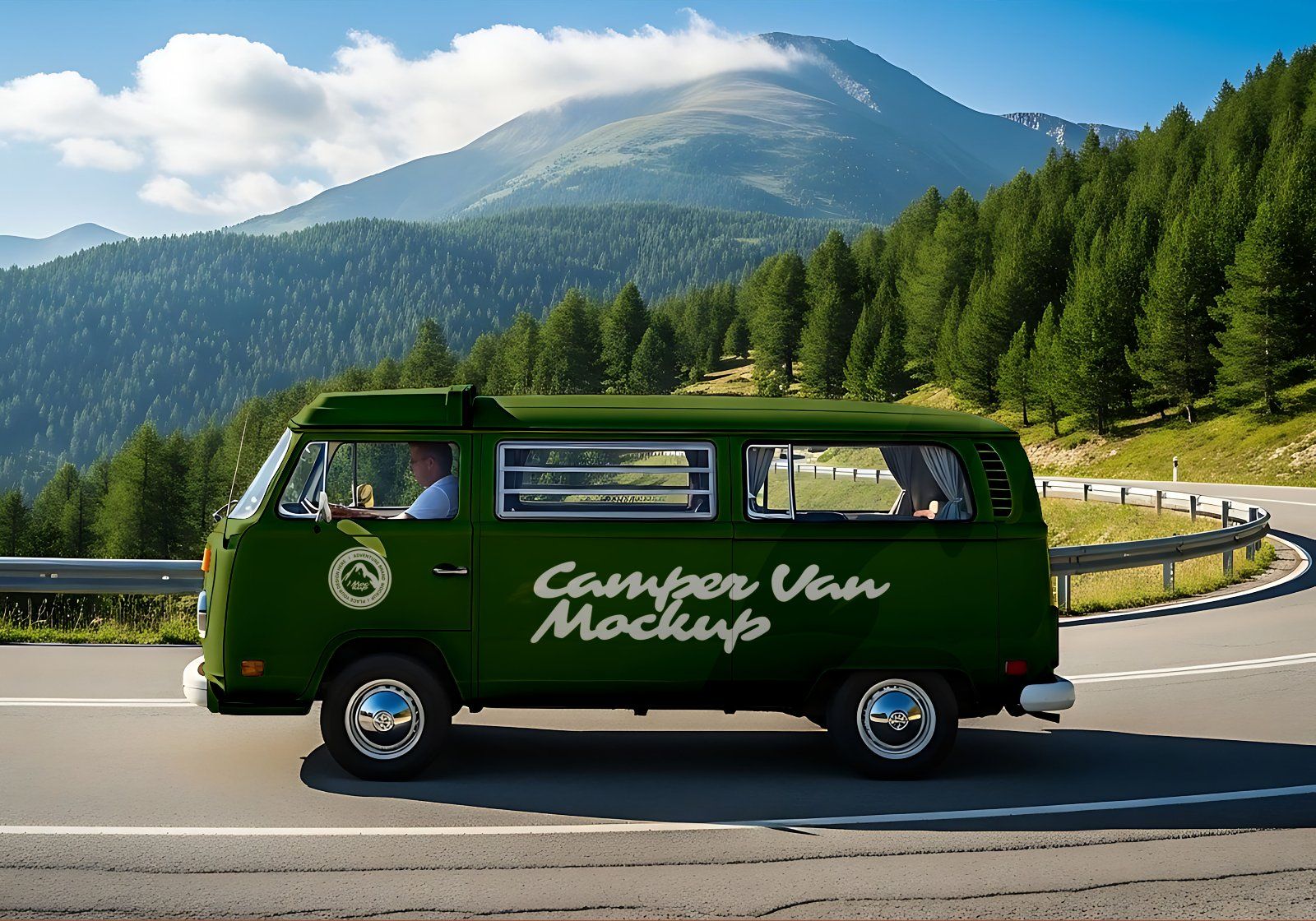 Adventure Brand Mockup Bundle – 15 PSD Templates for Outdoor & Camping Gear Design