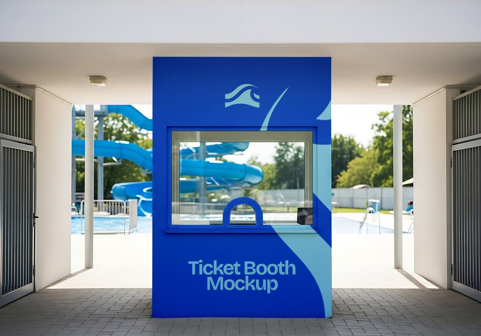 Swimming Pool Mockup Bundle – 15 PSD Templates for Aquatic Center & Sport Branding