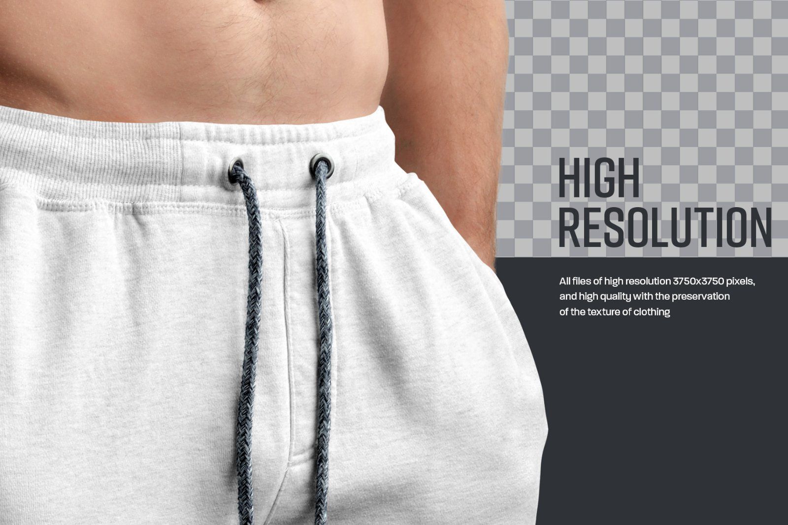10 Mockups Athletic Shorts Man