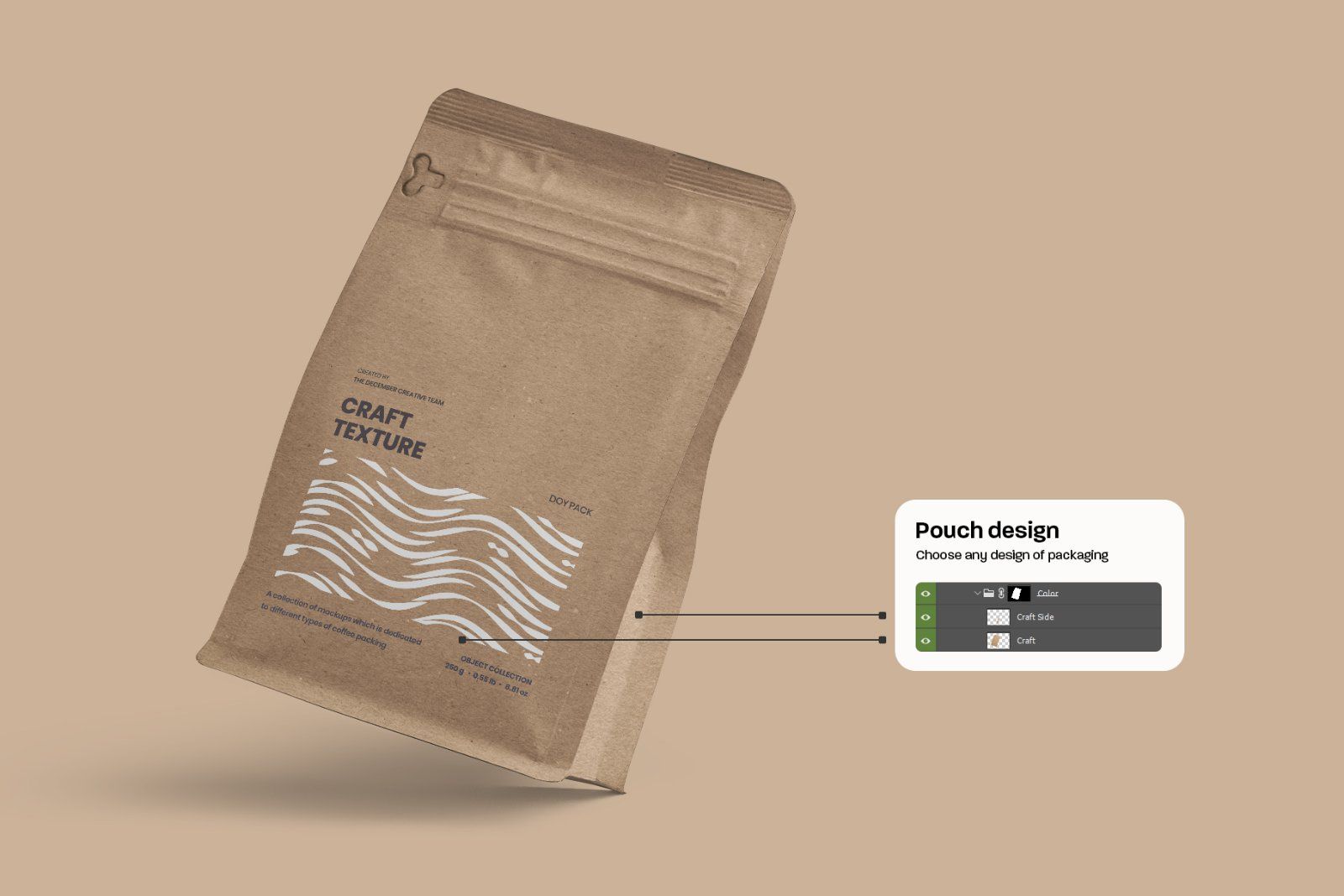 10 Coffee Bag Doy Pack Mockups