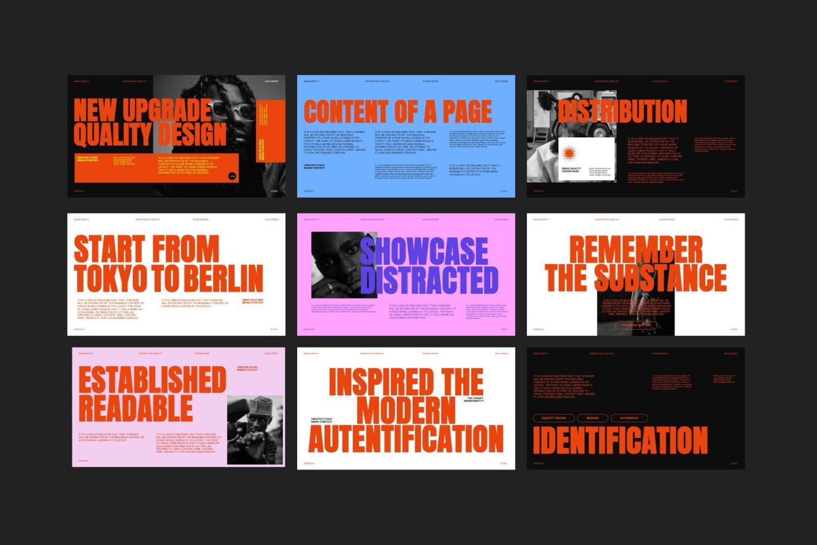 Monalisa - Brand Identity Keynote Template