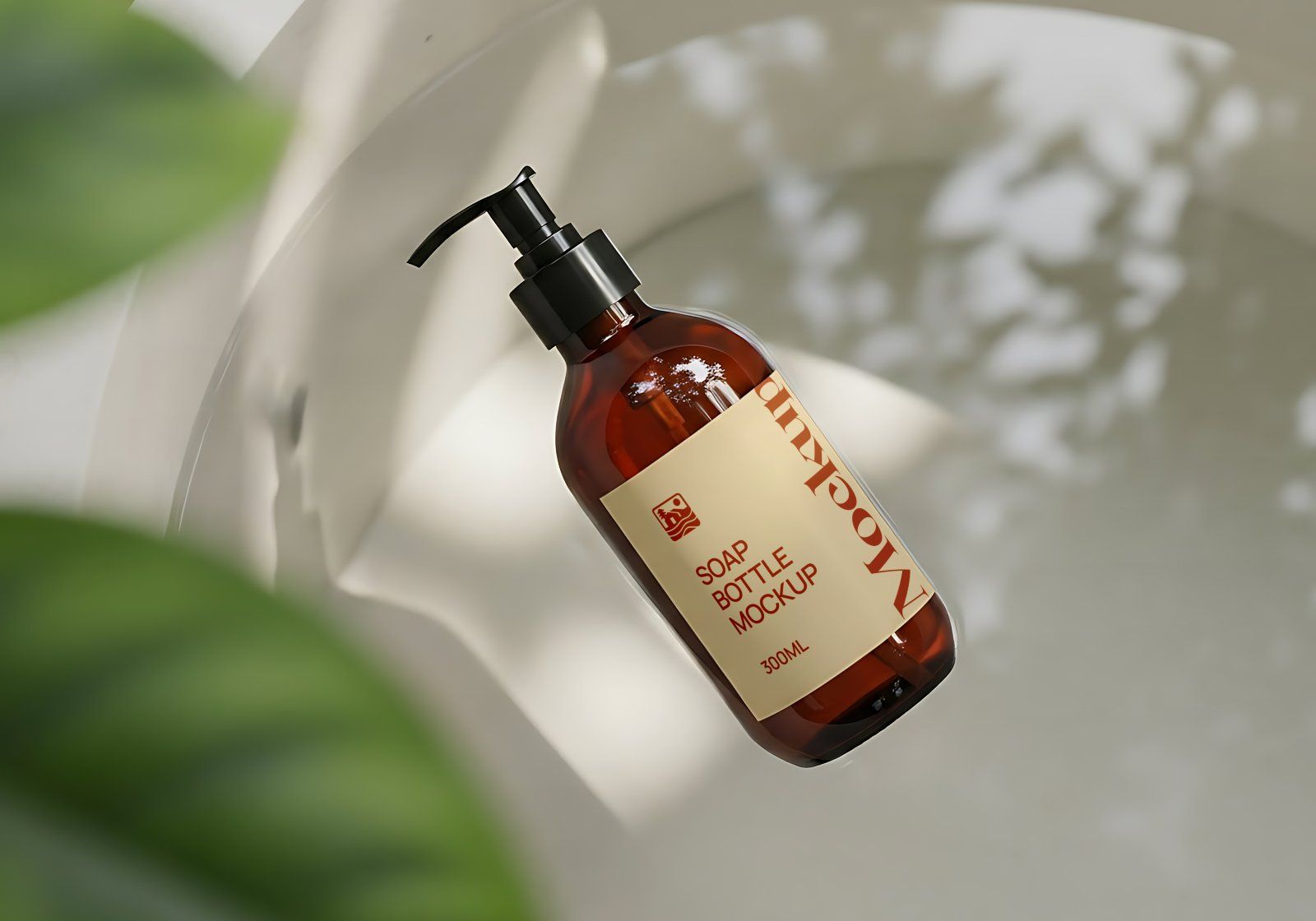 Premium Branding Villa Aesthetic Mockup