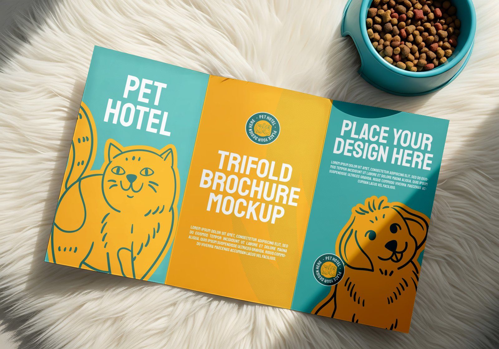 Pet Hotel Mockup Bundle – 15 PSD Templates for Animal Care & Veterinary Branding
