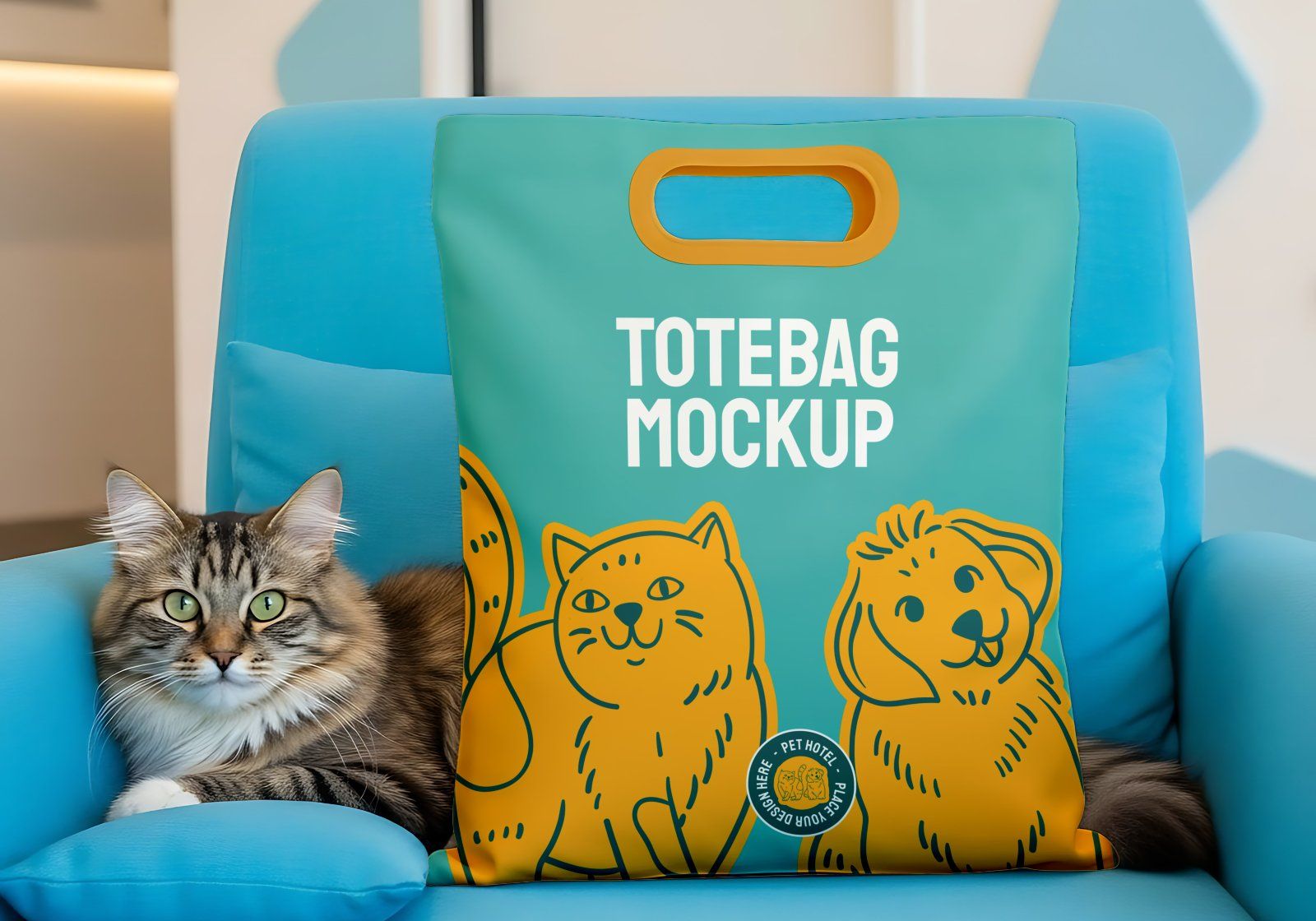 Pet Hotel Mockup Bundle – 15 PSD Templates for Animal Care & Veterinary Branding