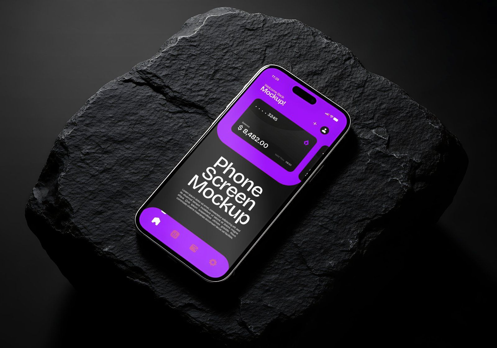 Stone Devices Mockup Bundle – 20 PSD Templates for Tech & UI Presentation Design