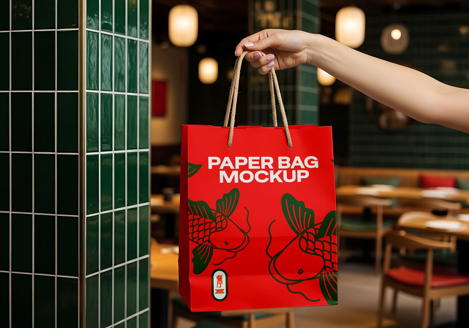 Chinese Restaurant Mockup Bundle – 15 PSD Templates for Food & Branding Design