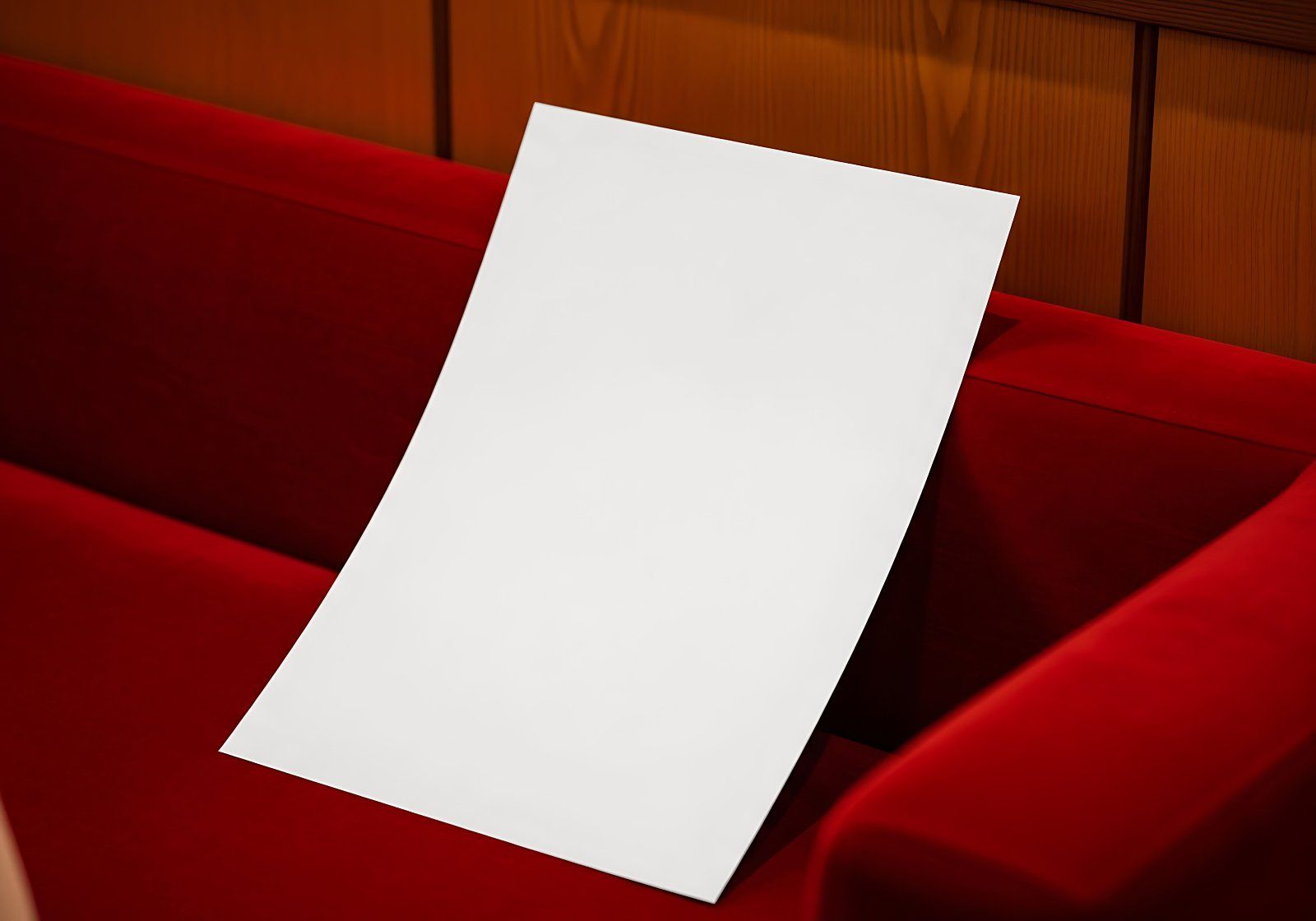 Chinese Restaurant Flyer Mockup – Realistic PSD Template for Food Promotion