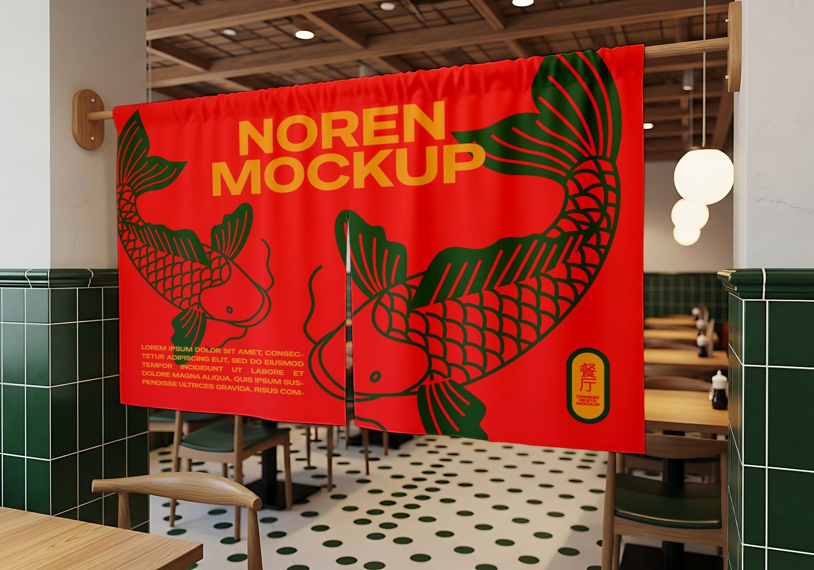 Chinese Restaurant Mockup Bundle – 15 PSD Templates for Food & Branding Design