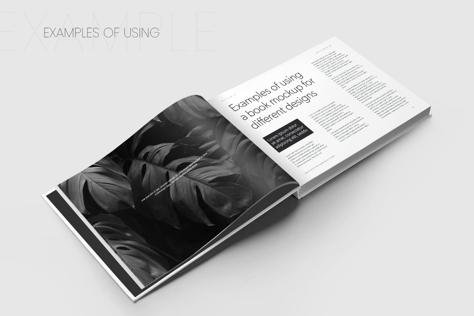 8 Book Mockups Hard Cover Landscape Oriantation.