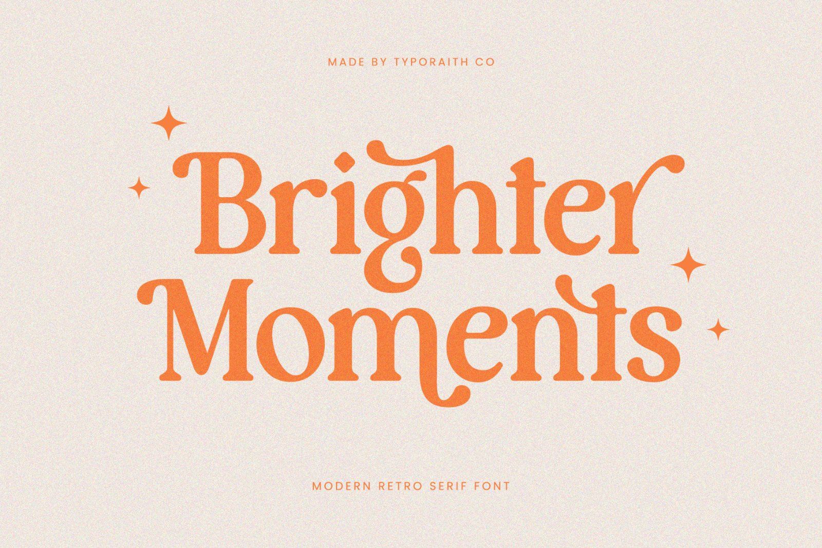 Grove Peach | Modern Retro Serif