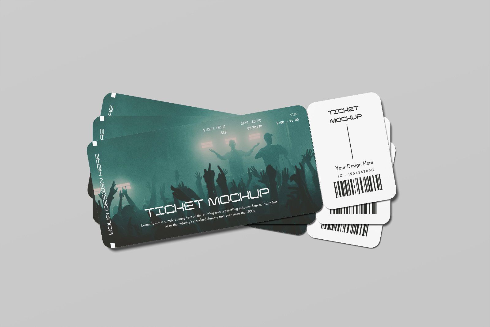 Ticket Mockup