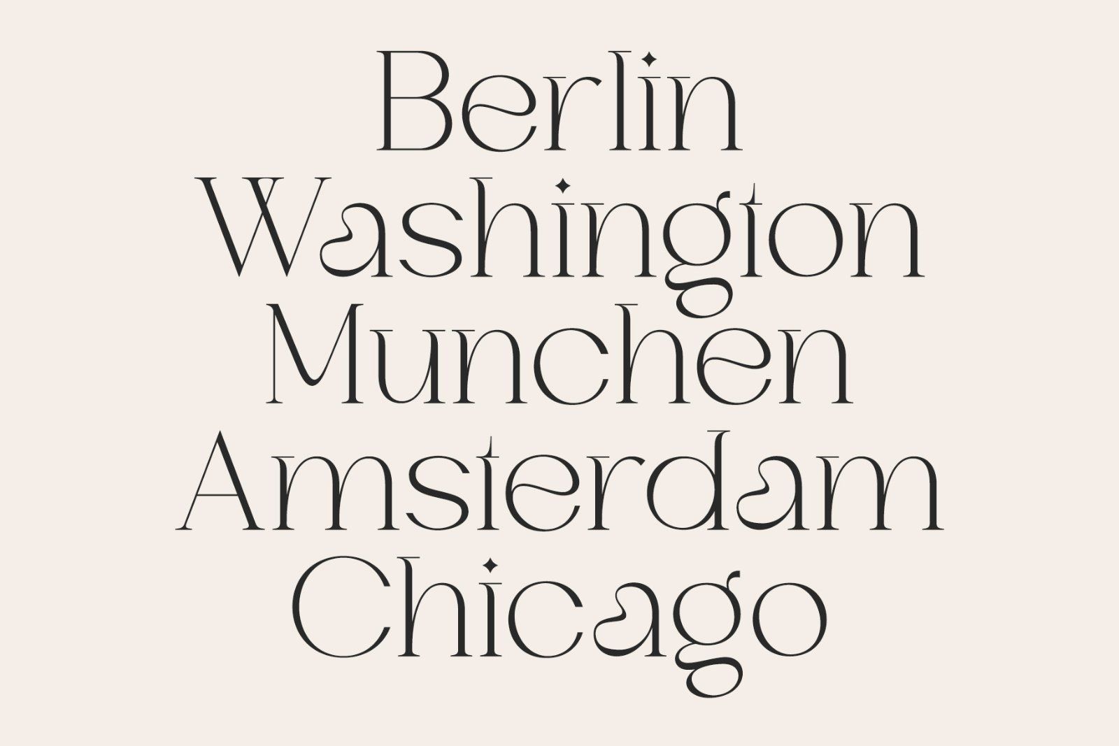 Chairo | Modern Serif Typeface