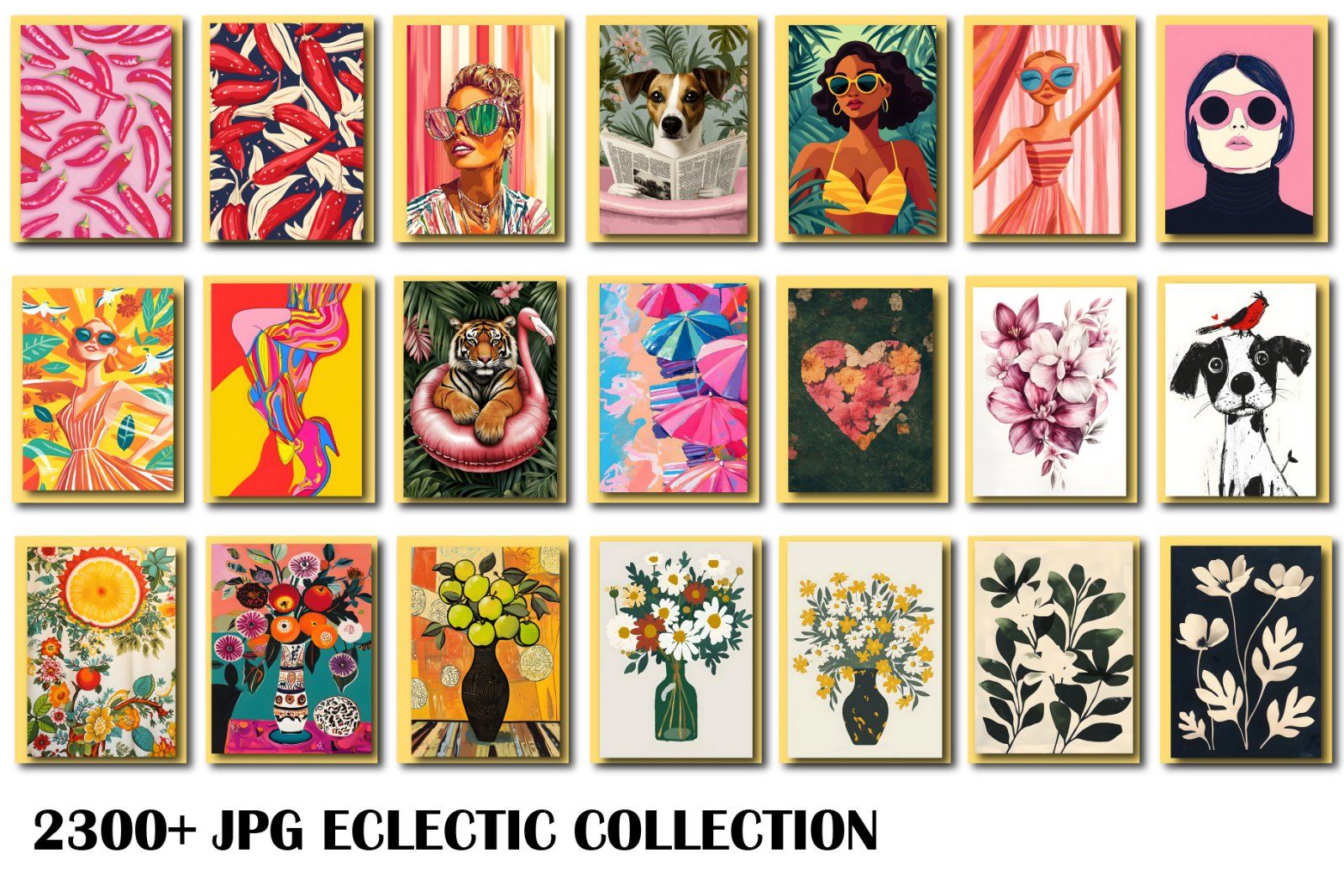 Eclectic Wall Art Collection Entire Shop Sale, Bundle Wall Art, Aesthetic wall posters, Wall Art, De