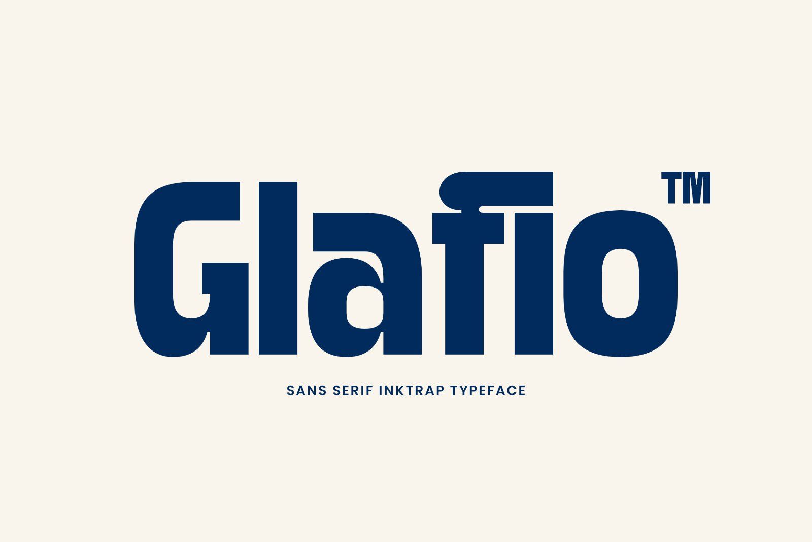 Glafio – Modern Sans Serif Inktrap