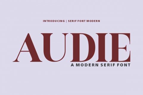 Audie serif