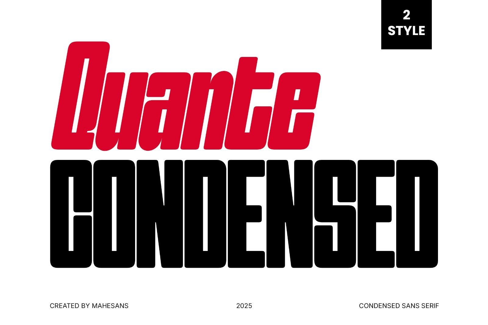 Quante Condensed
