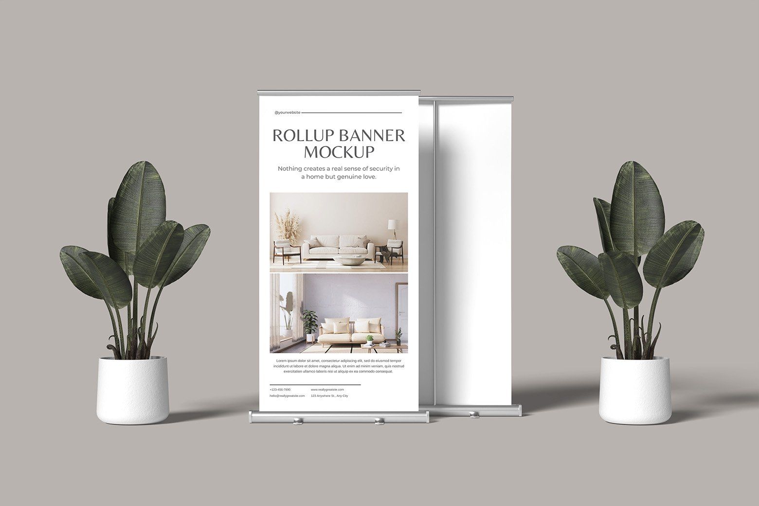Rollup Banner Mockup