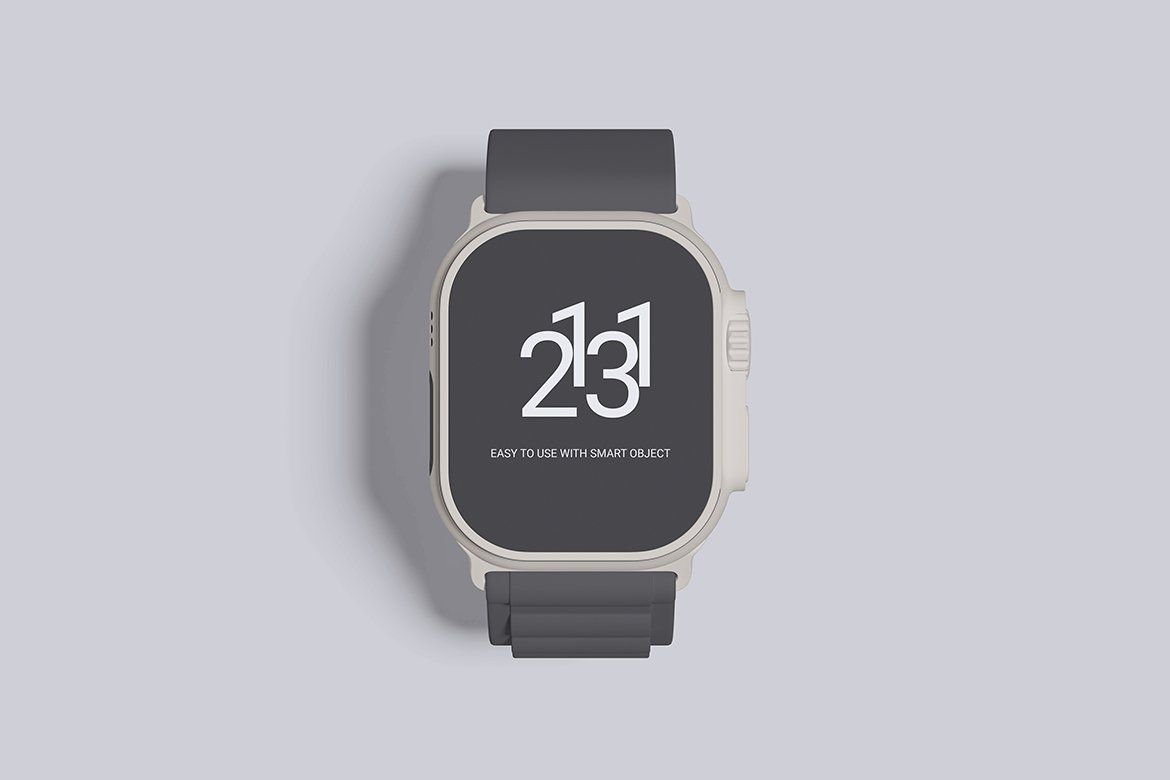 Apple Watch Mockup (4 Objects)