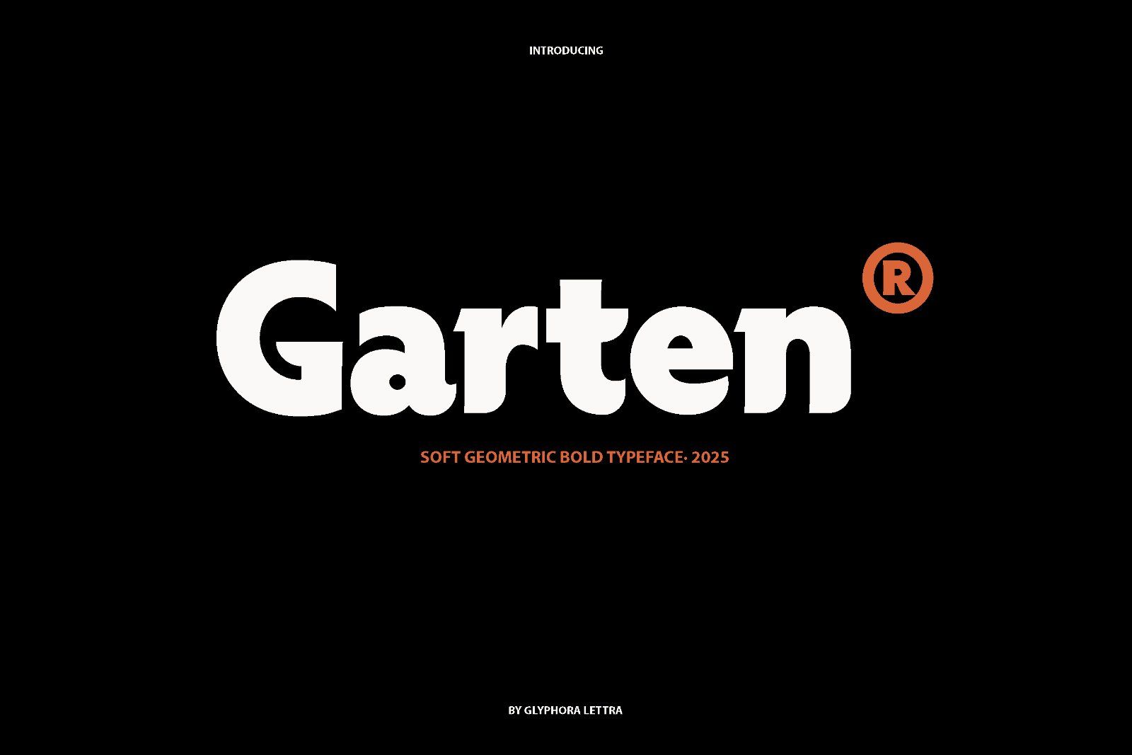 Garten - Sans serif Font