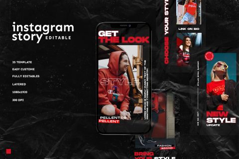 BUNDLE INSTAGRAM TEMPLATE HYPE