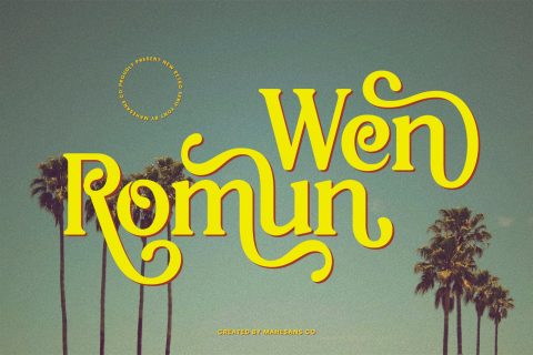 Wen Romun – Nostalgic Display Serif