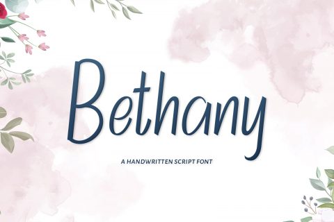 Bethany - Handwritten Font