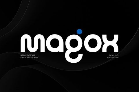 Magox – Unique Modern Sans Serif