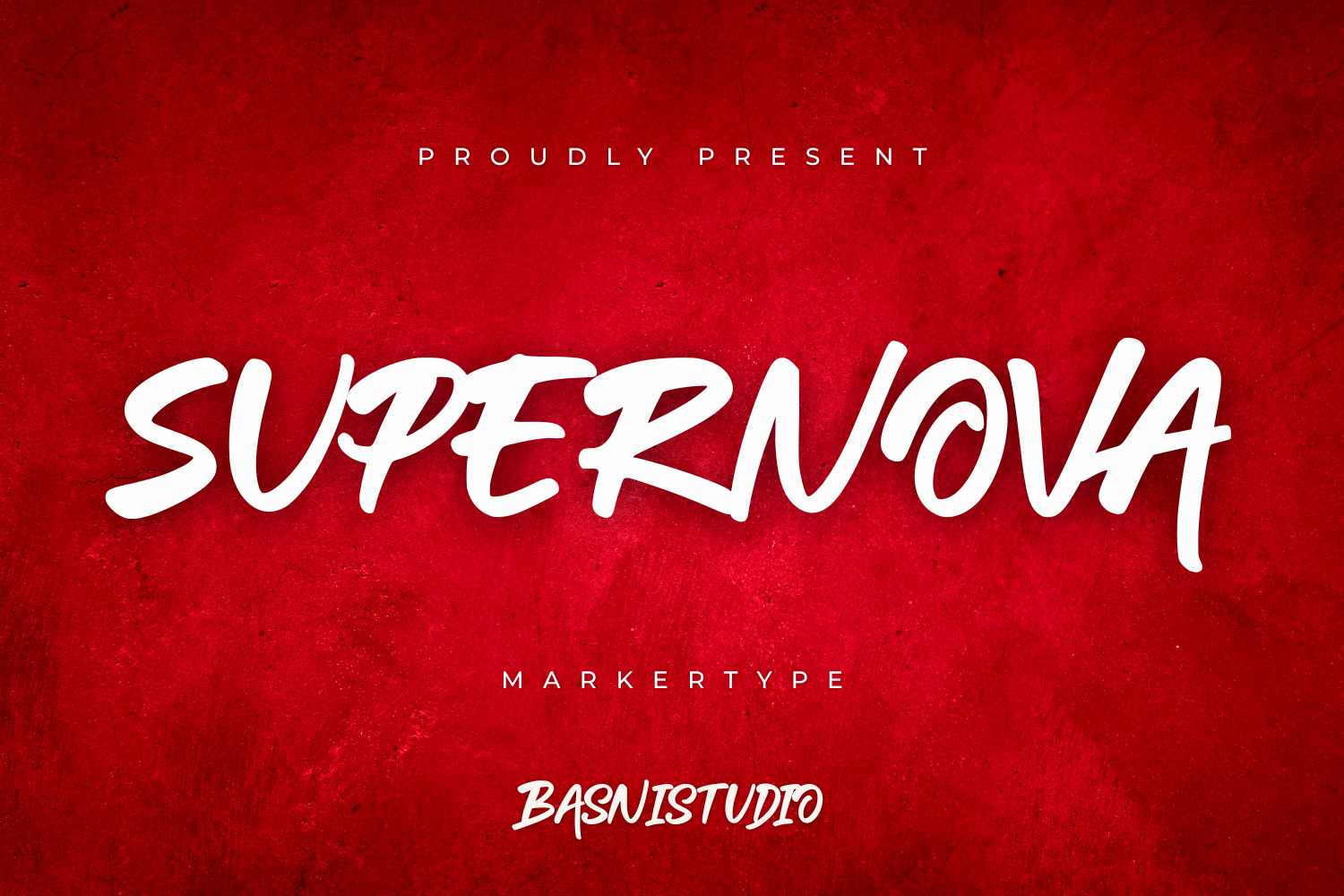 Supernova Display Font