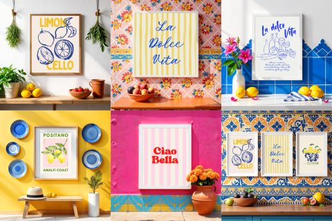 50 Frame Mockup Bundle for Canva