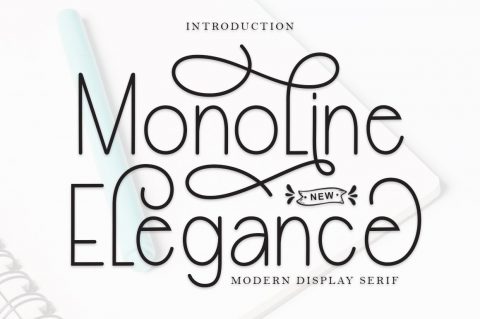 Monoline Elegance