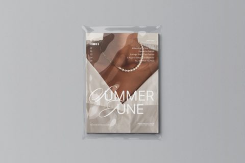 US Letter Magazine Mockup