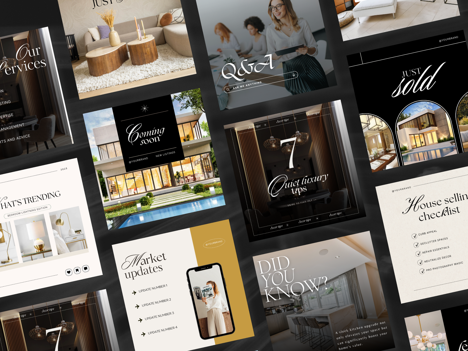 Real Estate Instagram Canva Templates