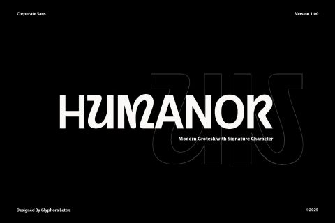 Humanor - Display Sans Serif