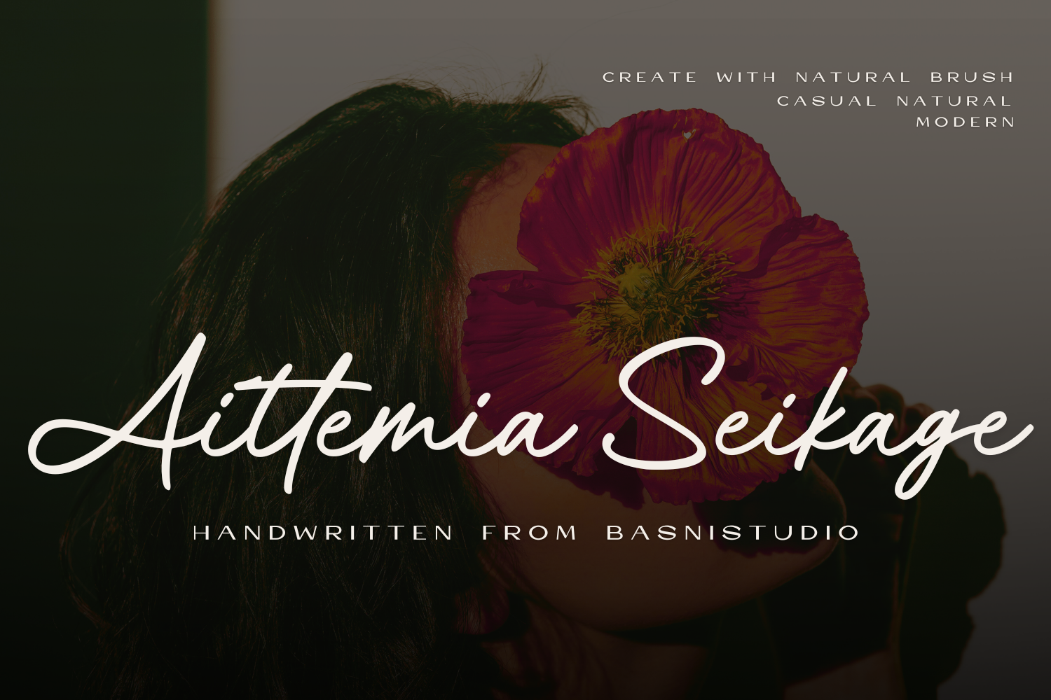 Aittemia Seikage Handwriting font