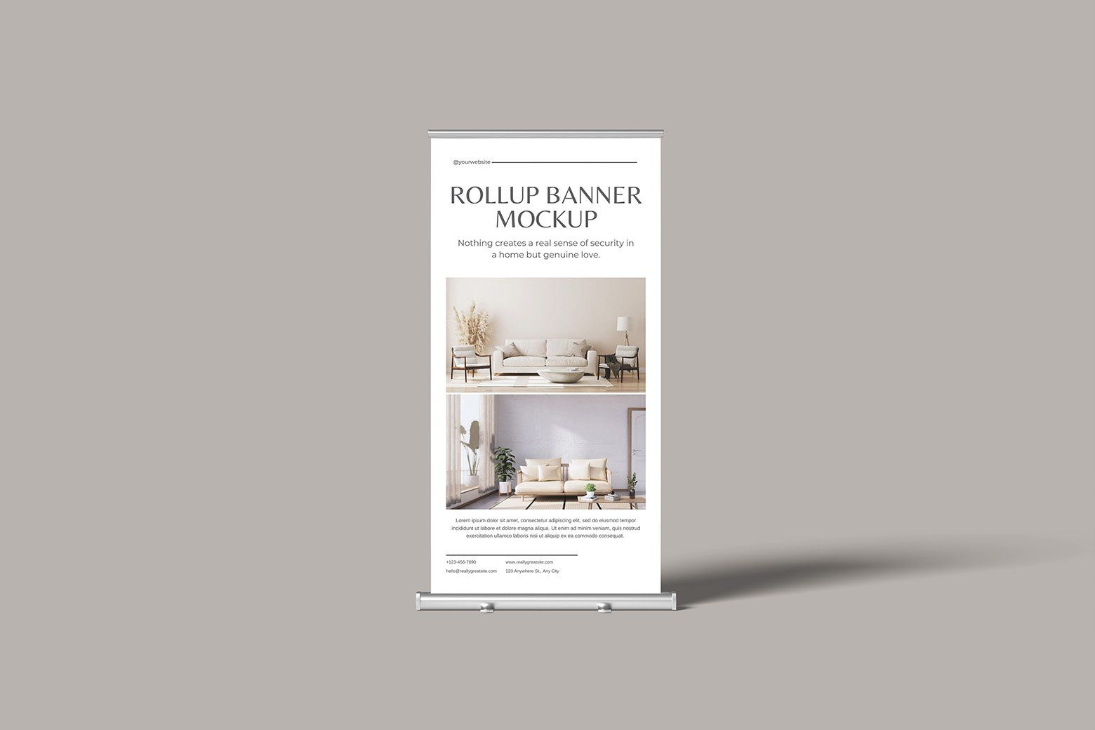 Rollup Banner Mockup