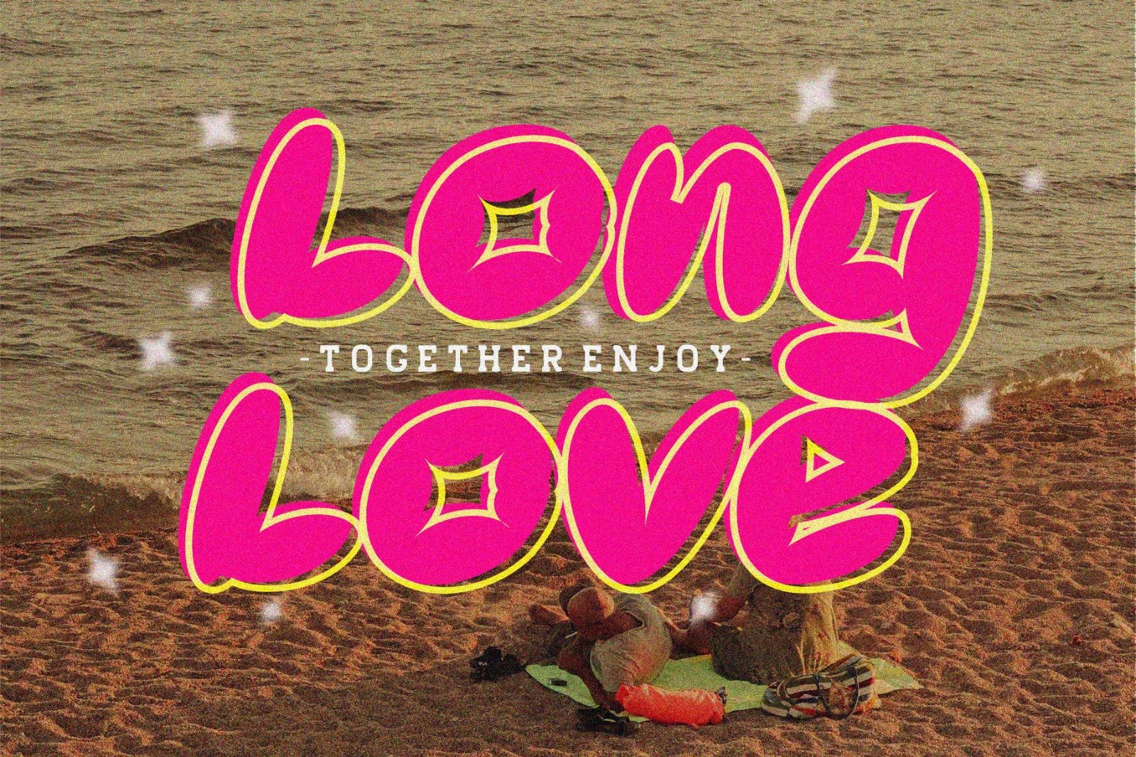 KRICO-Retro Bubble Font