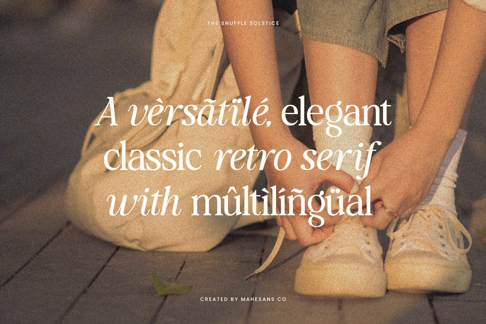 The Snuffle Solstice - Nostalgic Serif