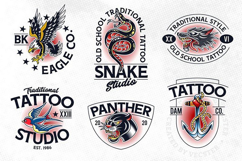 Traditional Tattoo Vector Pack