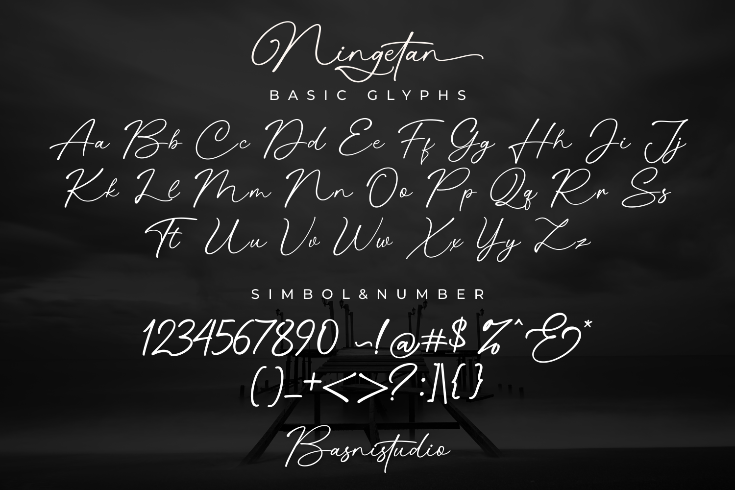 Ningetan Handwritten Font