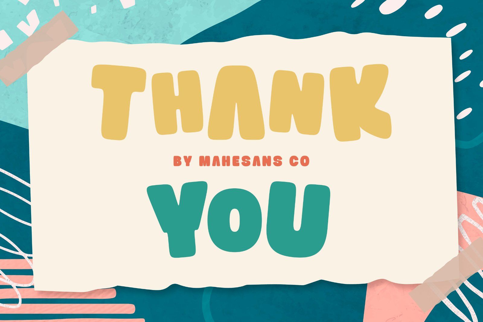 Bubble Gummy | Playful Display Font