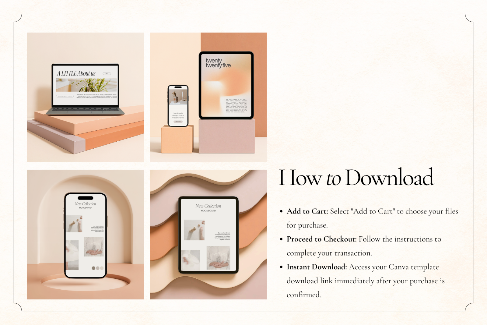 50 Digital Devices Canva Mockups