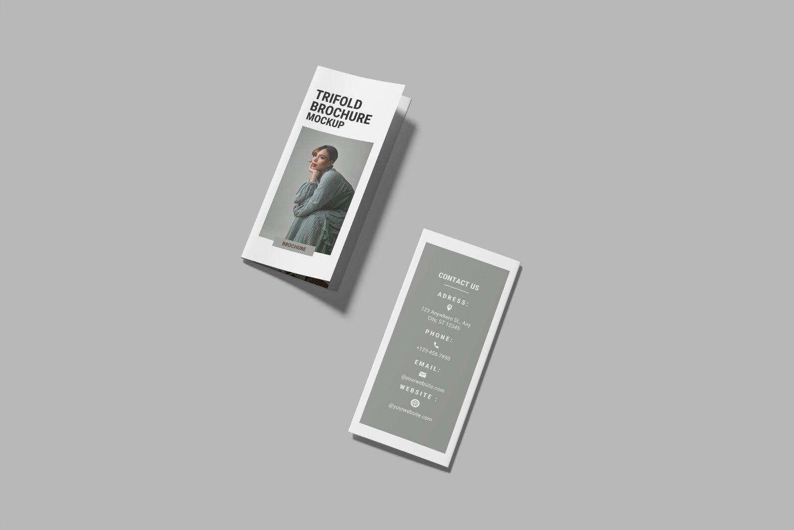 Trifold Brochure Mockup