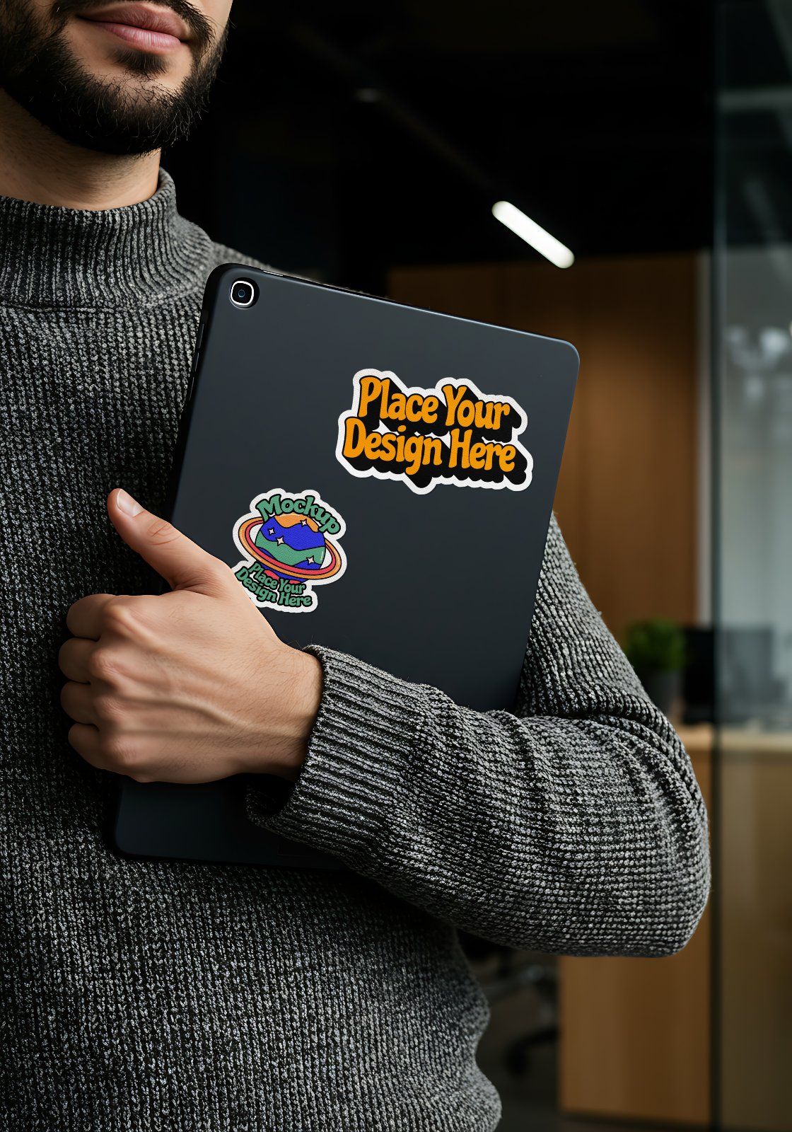 20 Premium Sticker Mockup Collection