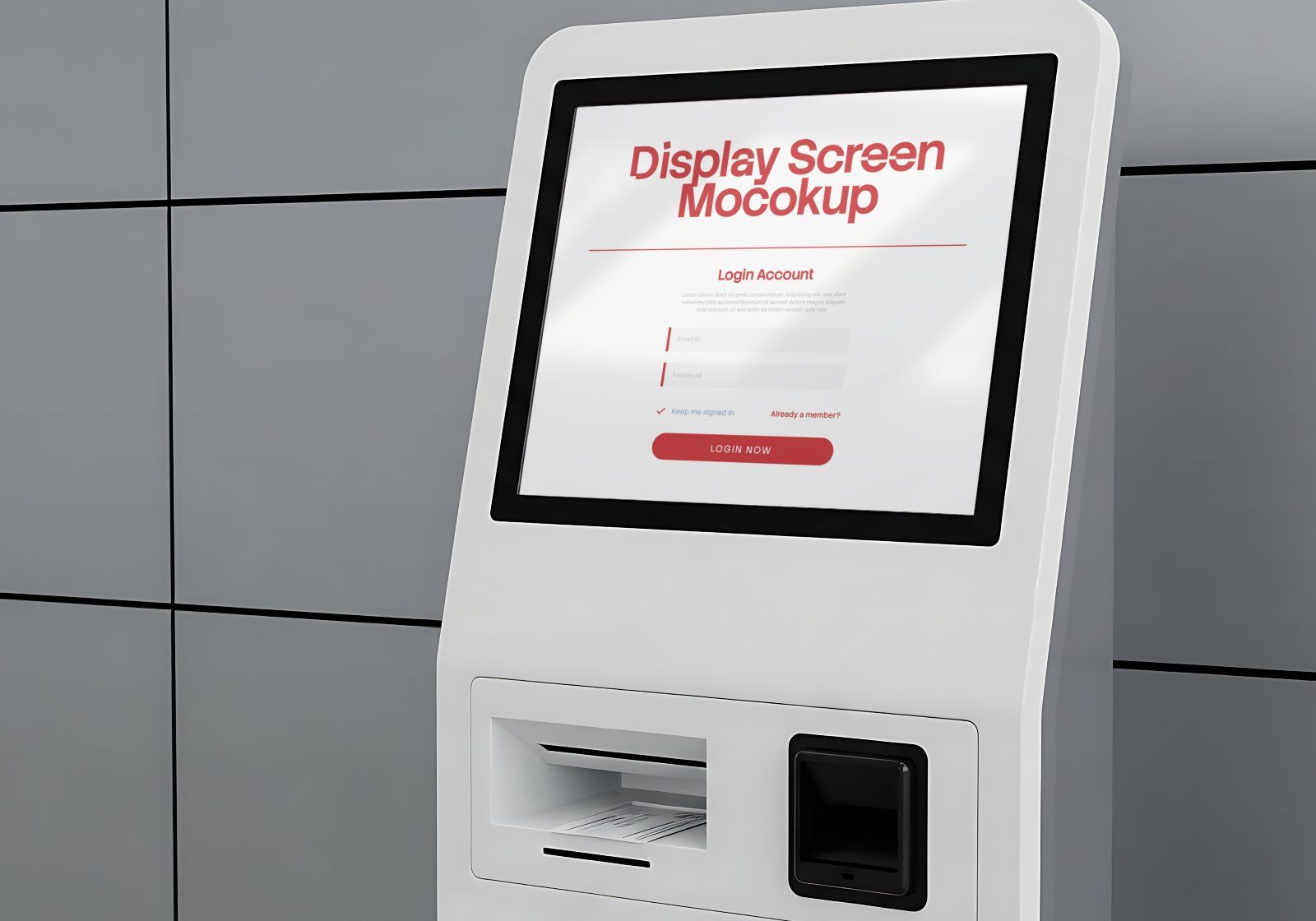 Premium Branding Aviation Mockup