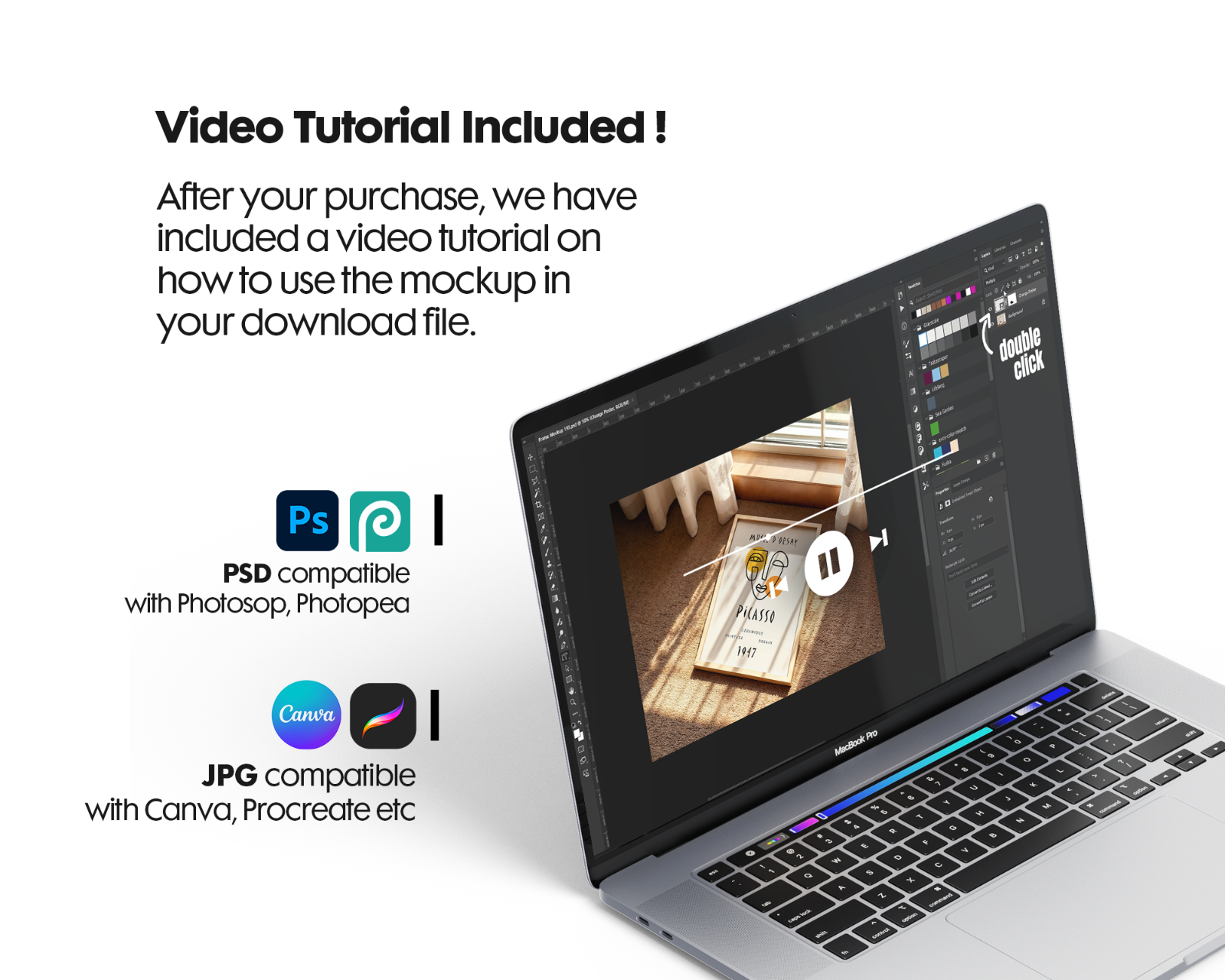 100+ Frame Mockup PSD Bundle Set