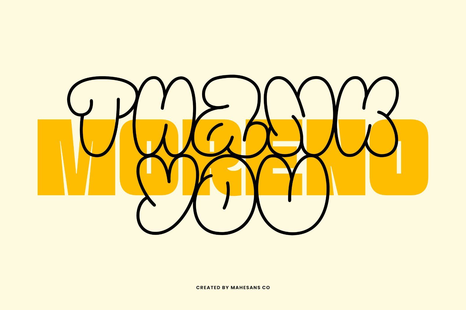 Sans Serif Fonts Bundle - Bold, Playful, Retro & Modern Typeface