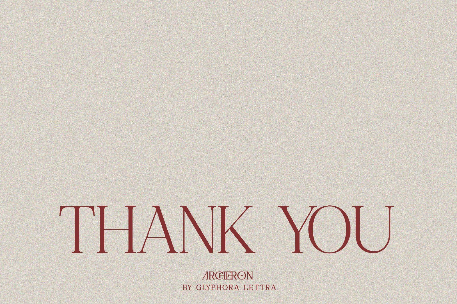 Great Archeon - Elegant  Serif Font