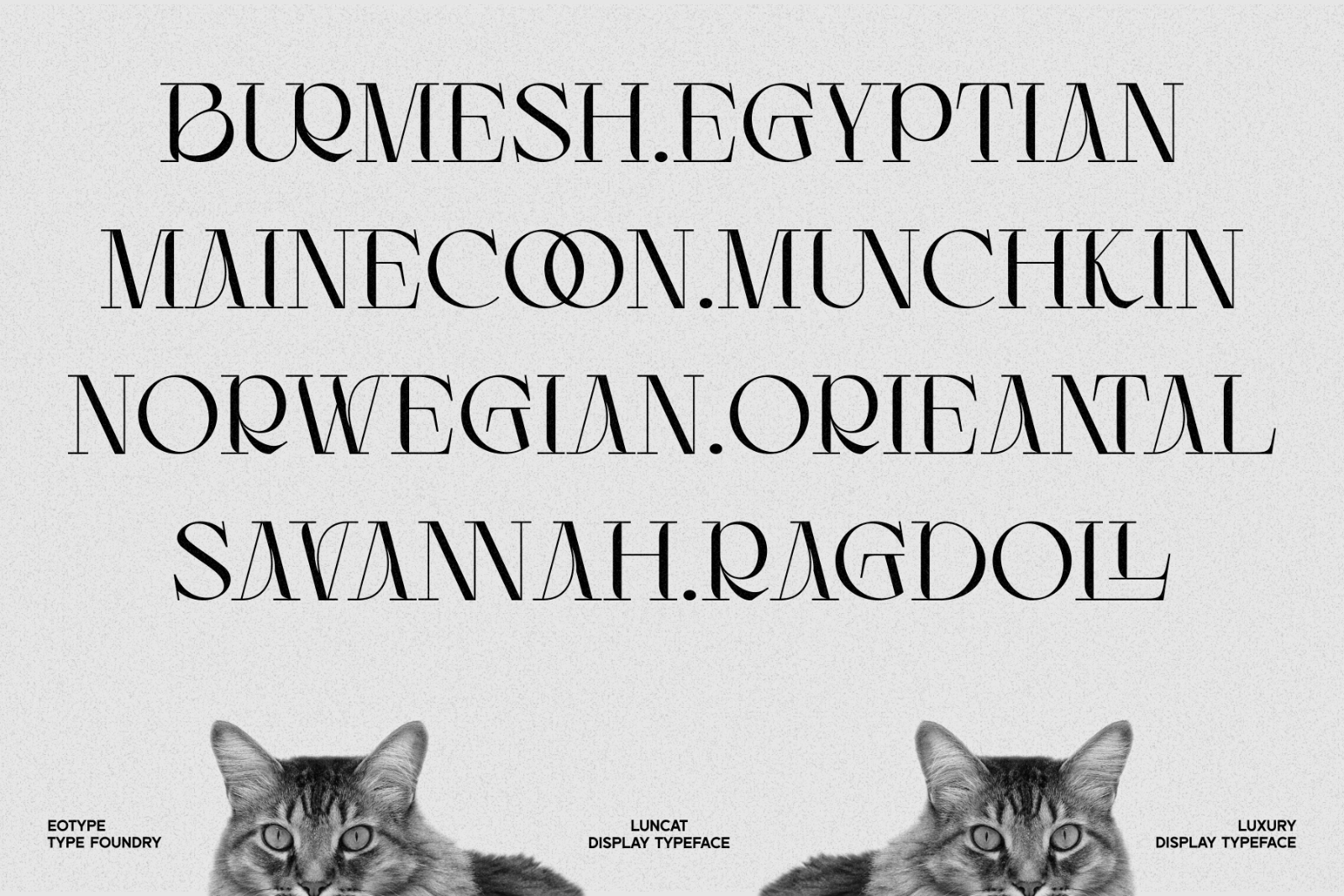 Luncat - Font