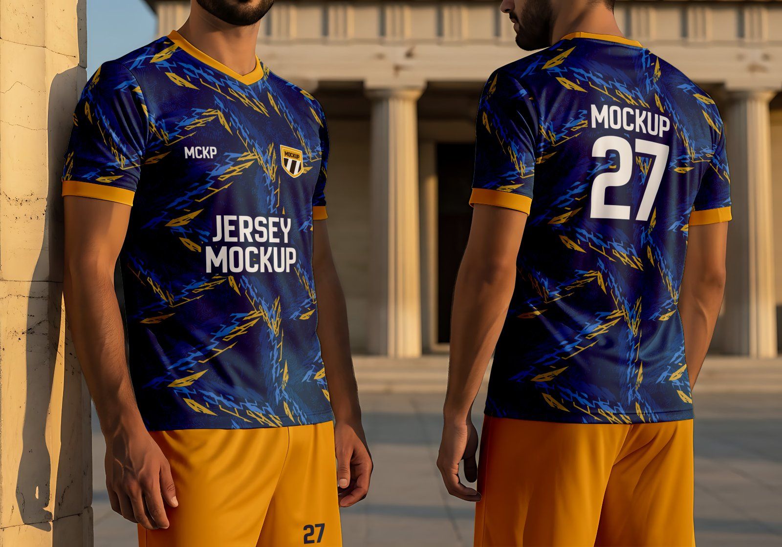 11 PSD Sports Jersey Mockup Bundle